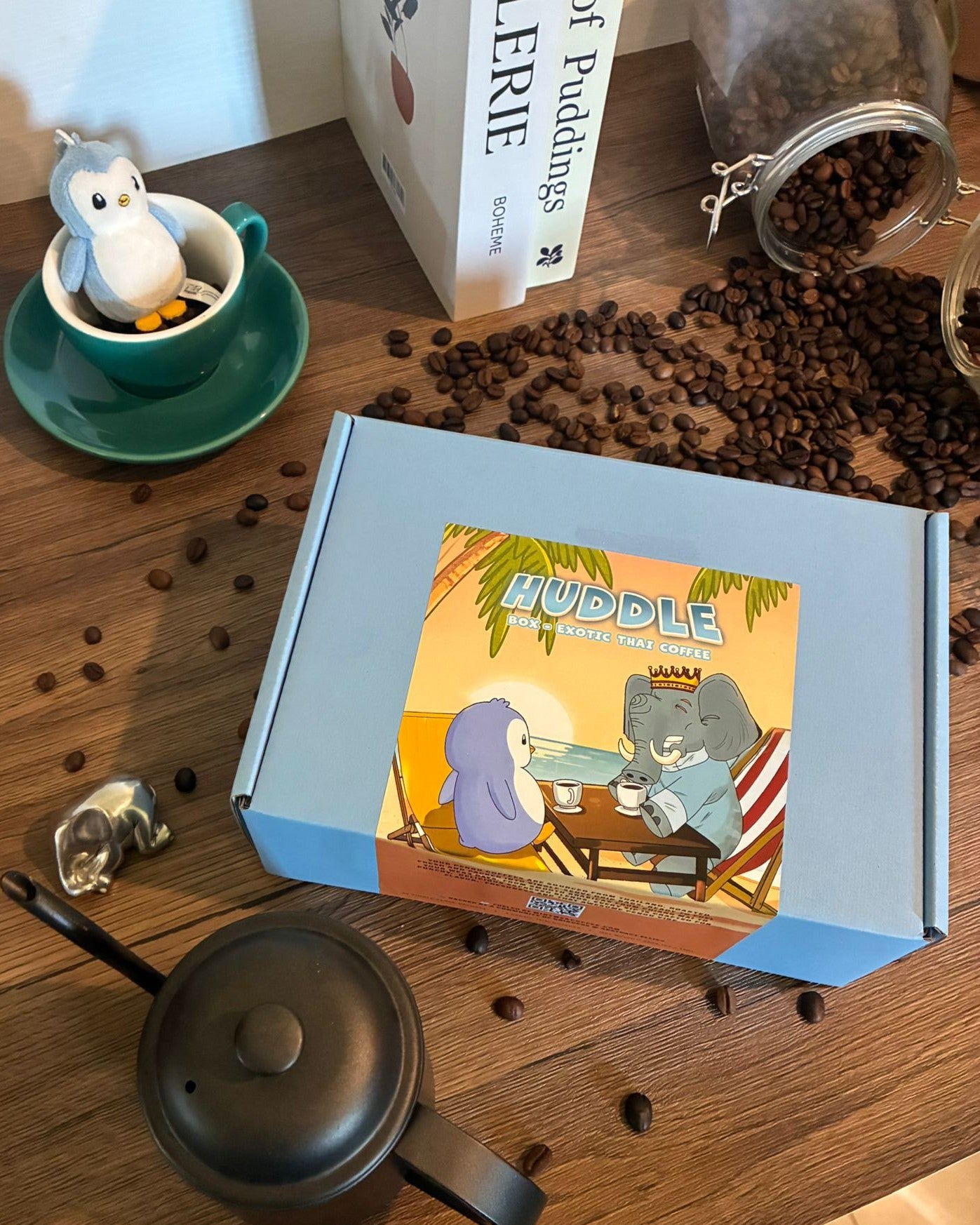 Huddle Coffee Box - Pudgy Penguin Coffee