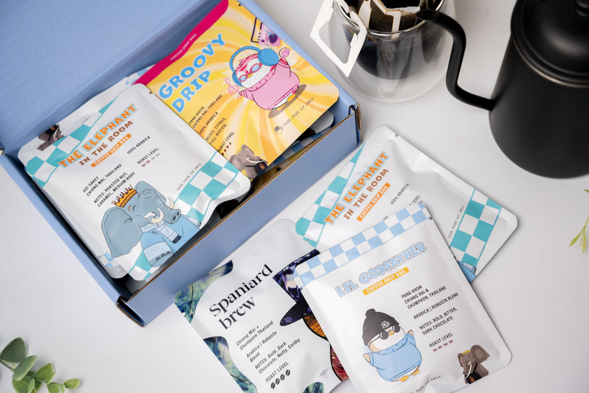 Pudgy Penguin Web3 Coffee by mint me a coffee x coffee culture thailand